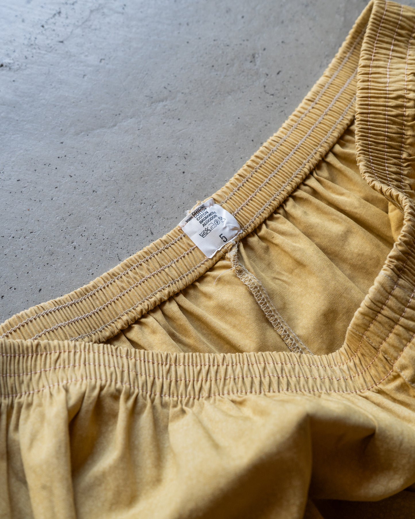 all pattern design mustard easy pants
