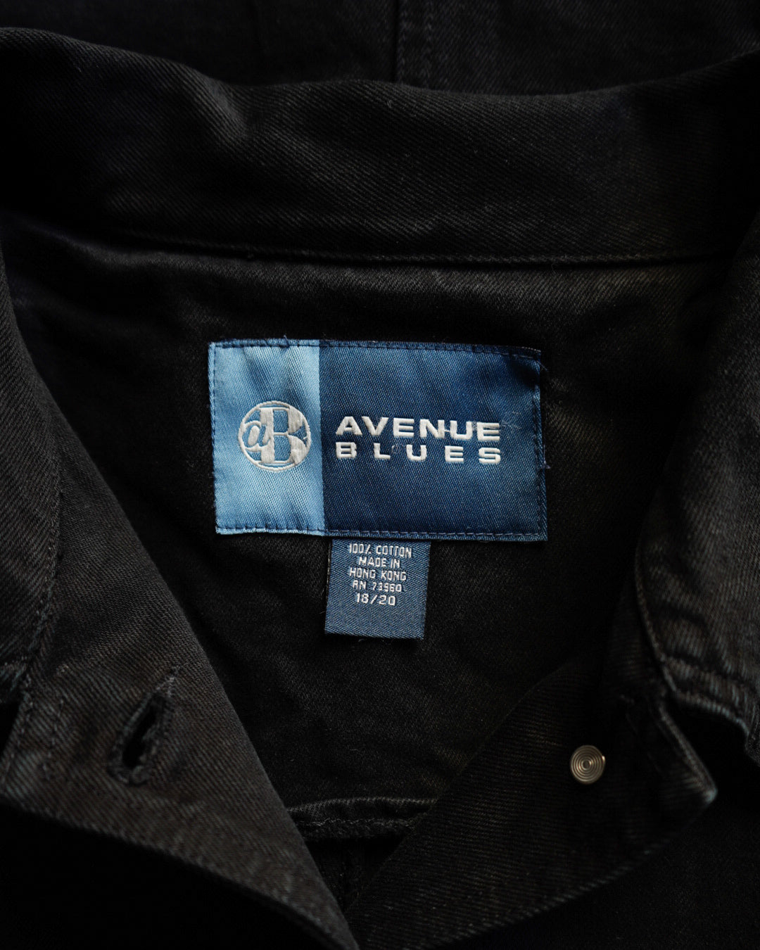 AVENUE BLUES cotton over shirt jacket