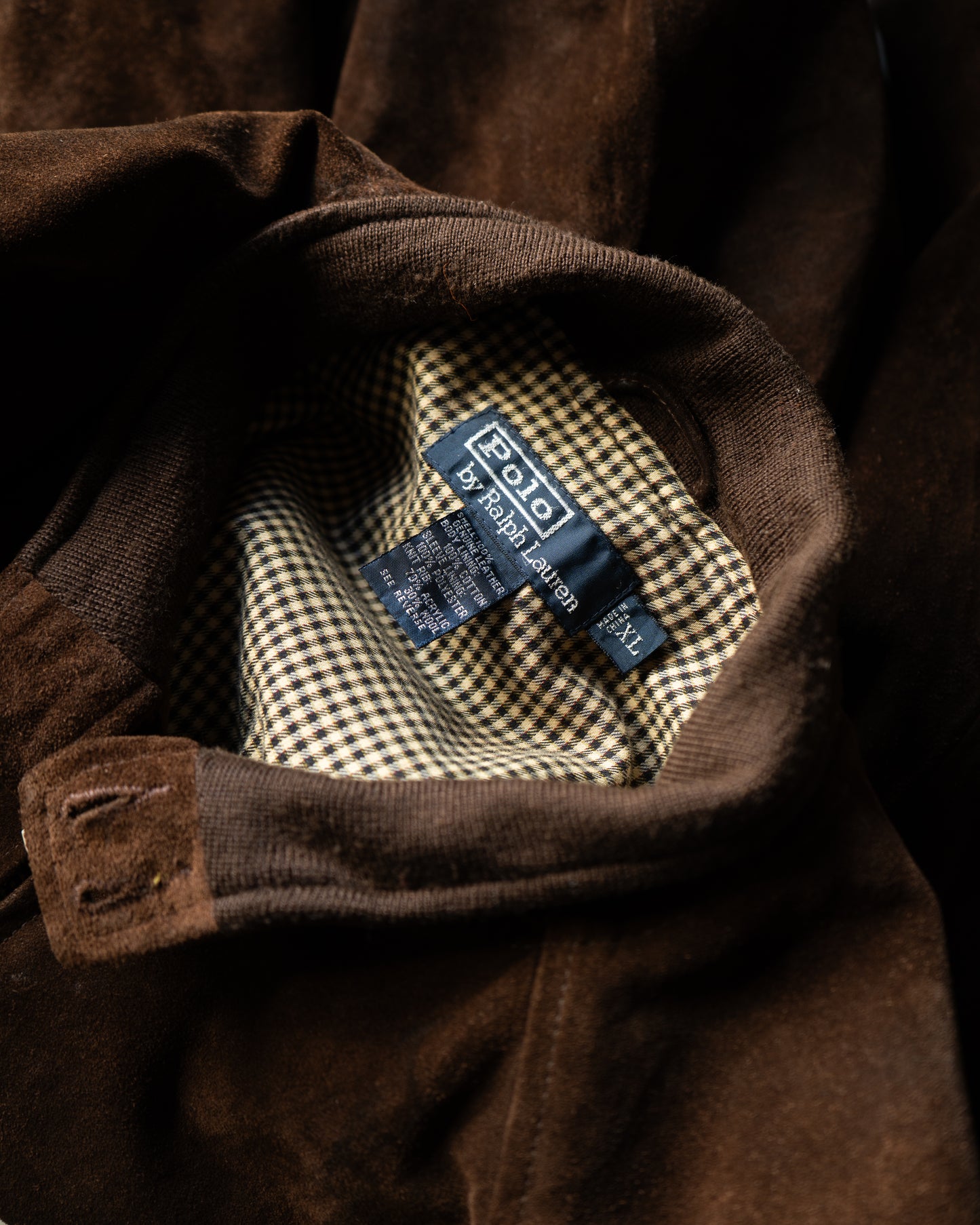 Ralph Lauren Suede G-9 Swing Top Jacket