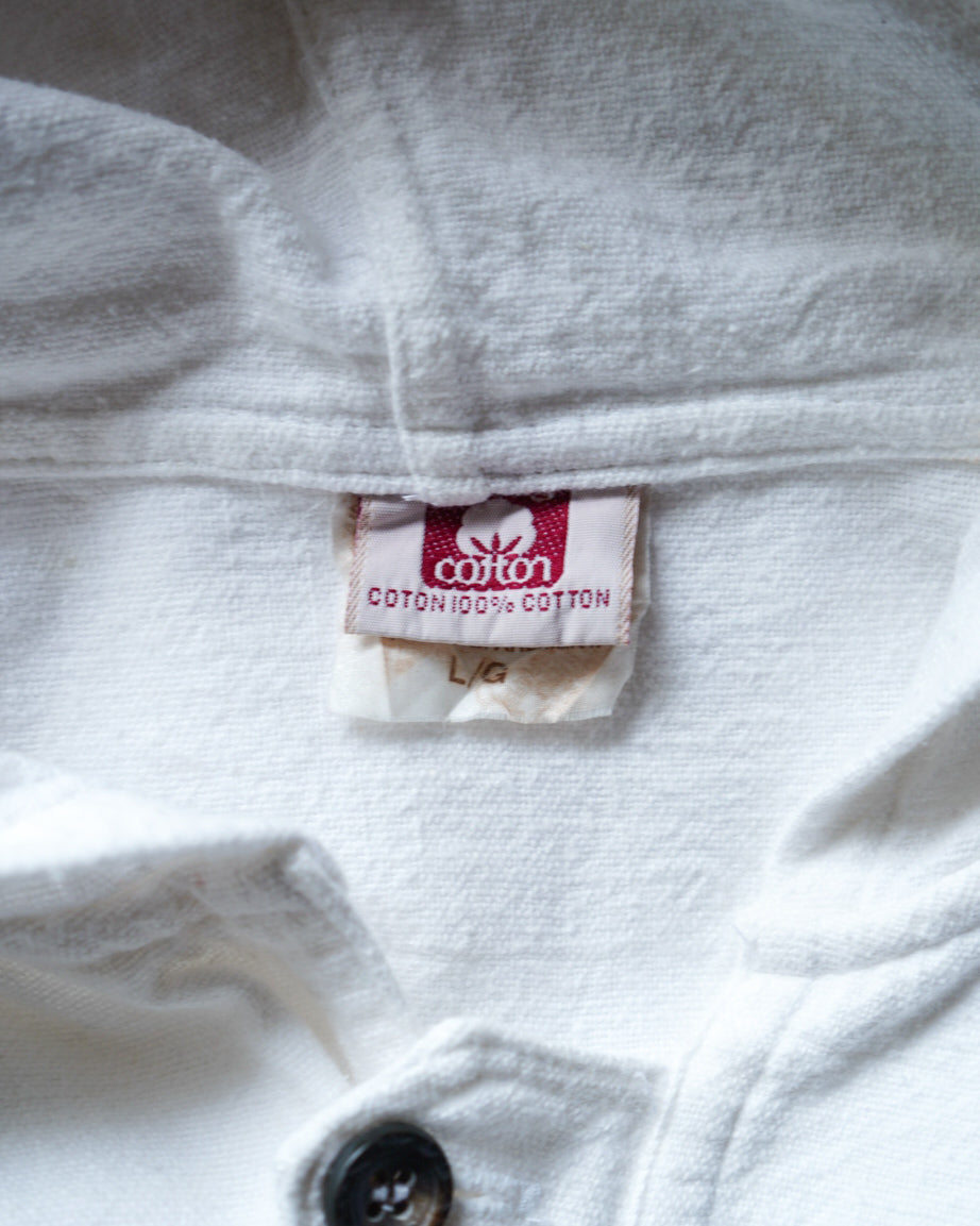 cotton french work sampling smock