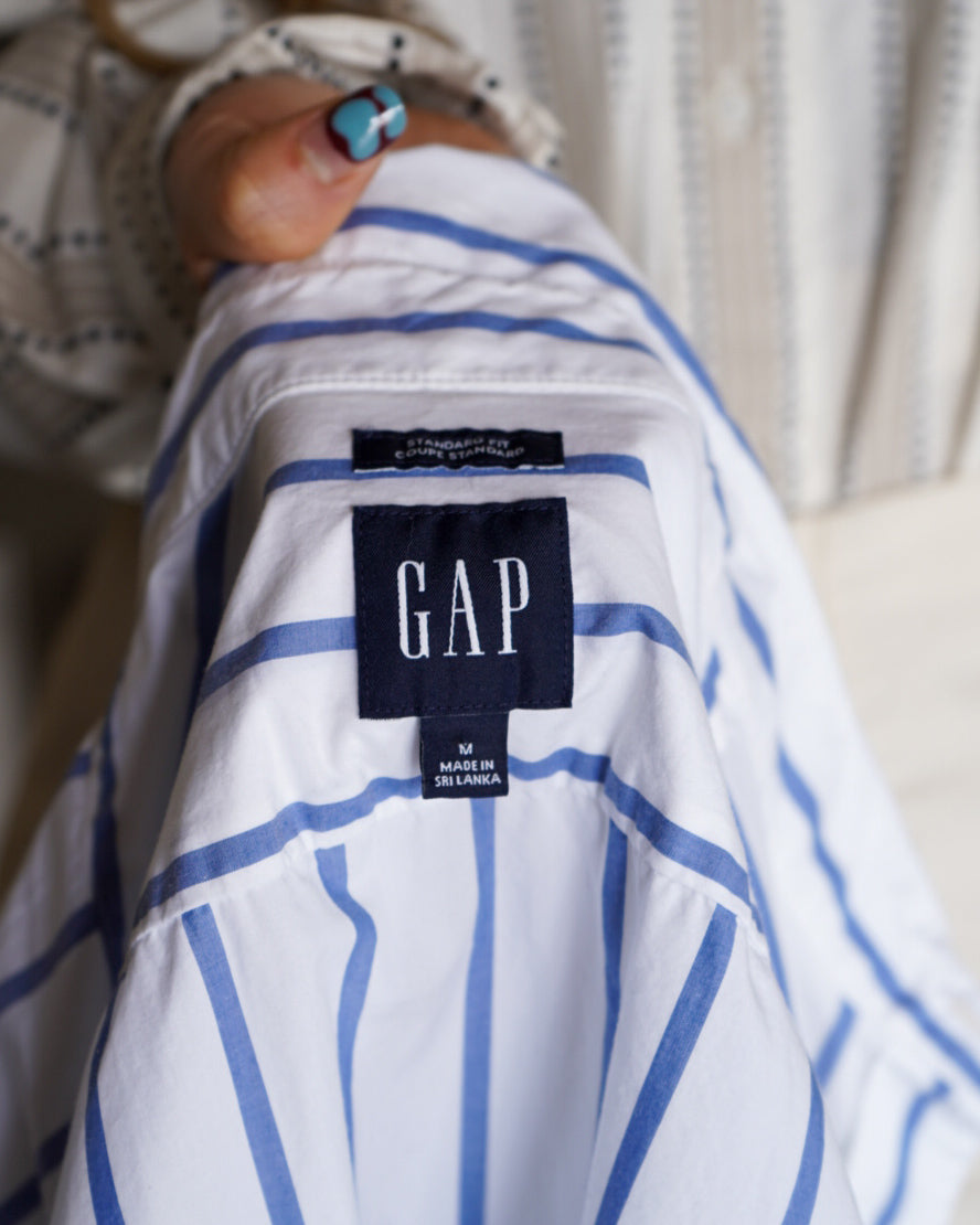 Gap cotton stripe shirts