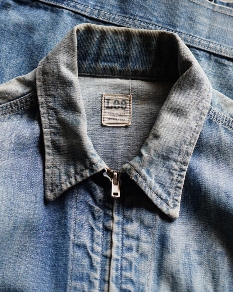 70s Lee 91-B Denim Work Jacket