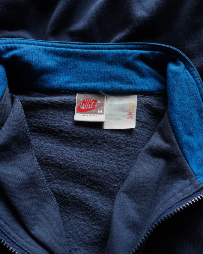90s NIKE half zip pullover sweat shirt