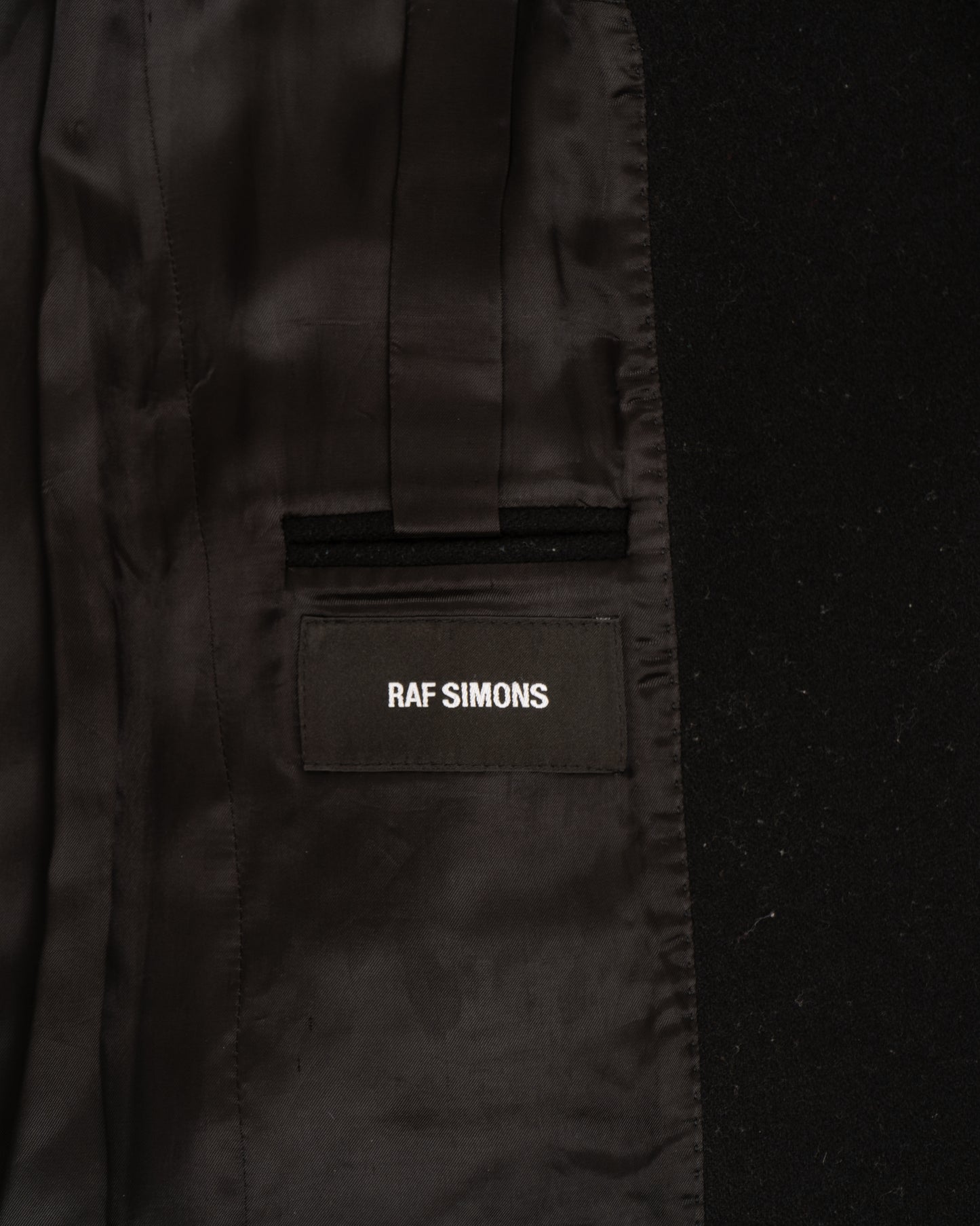 2011AW RAF SIMONS toggle wool jacket