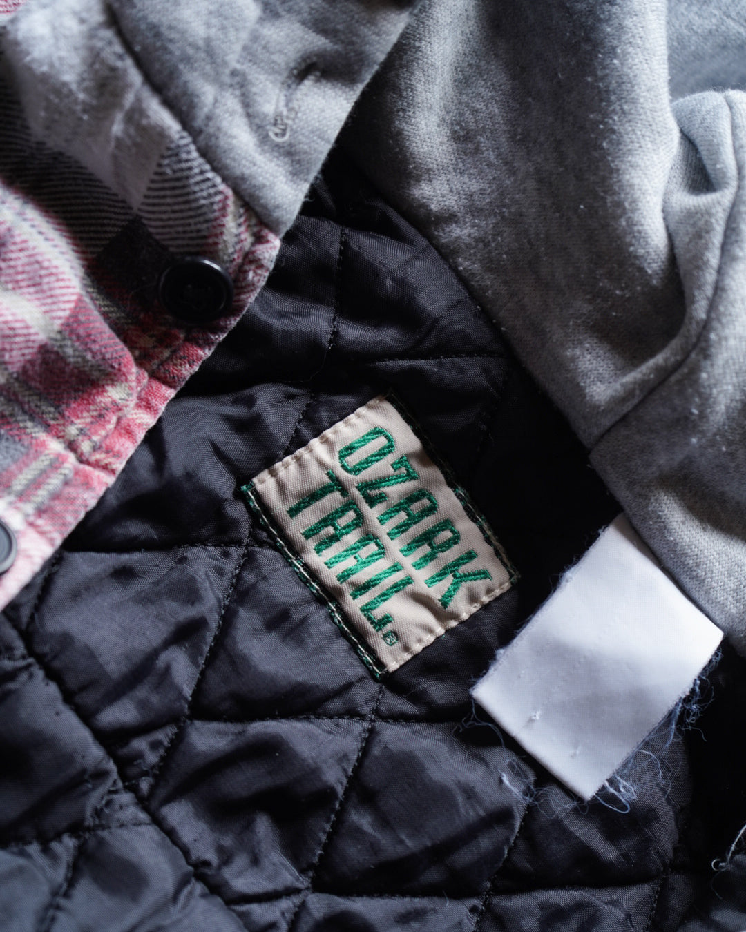 90s OZARK TRAIL docking foodie check shirt jacket