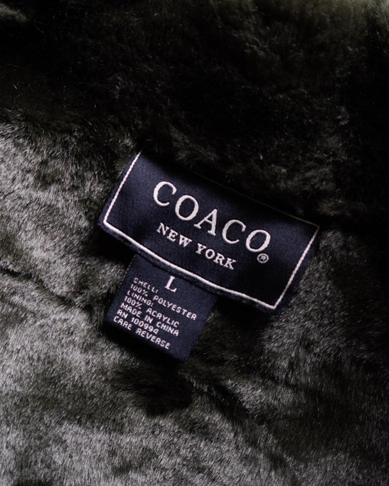 "ladies"COACO New York Faux Shearling fur Jacket