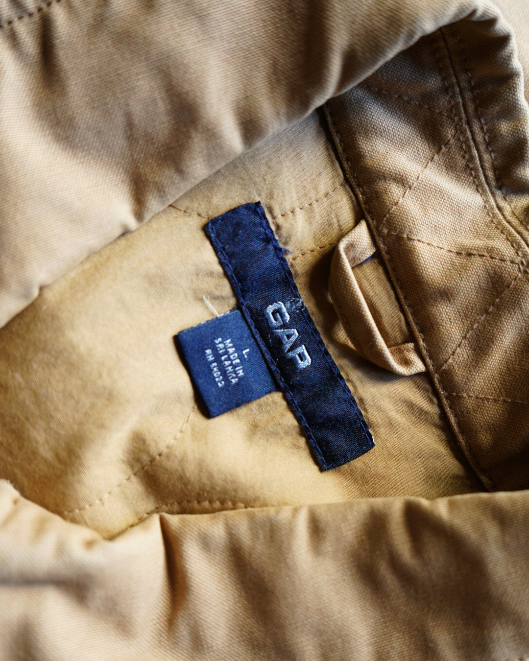 Old Gap A-2 type cotton duck jacket
