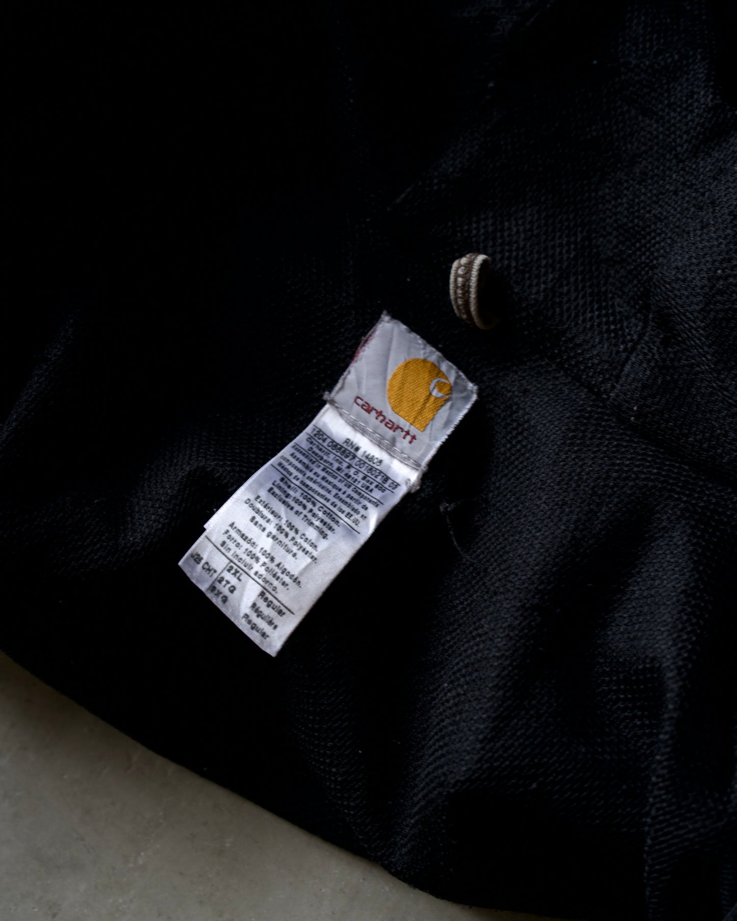 Carhatt Faded Destroyed Active Parka Jacket