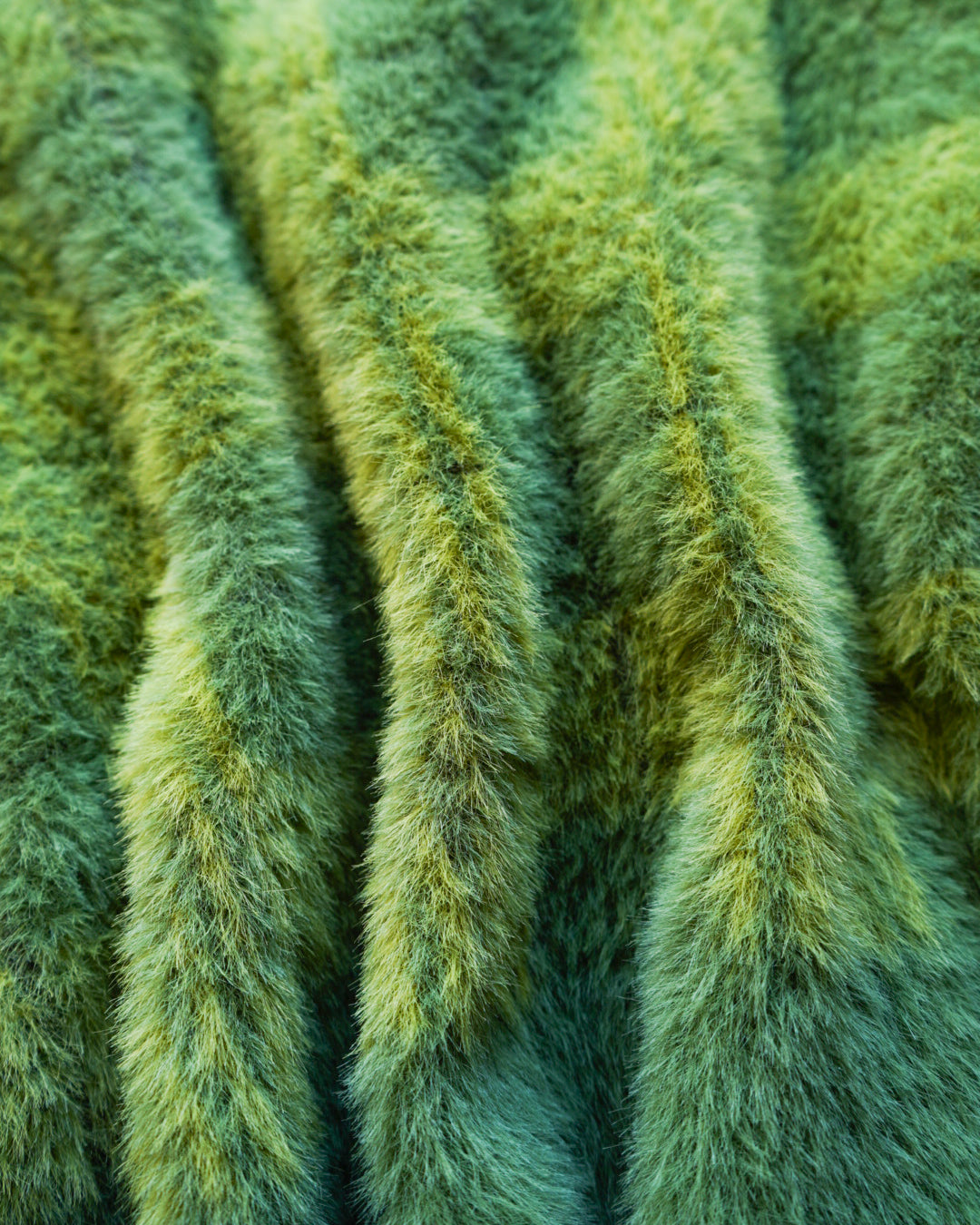 " ladies " check design mohair cardigan