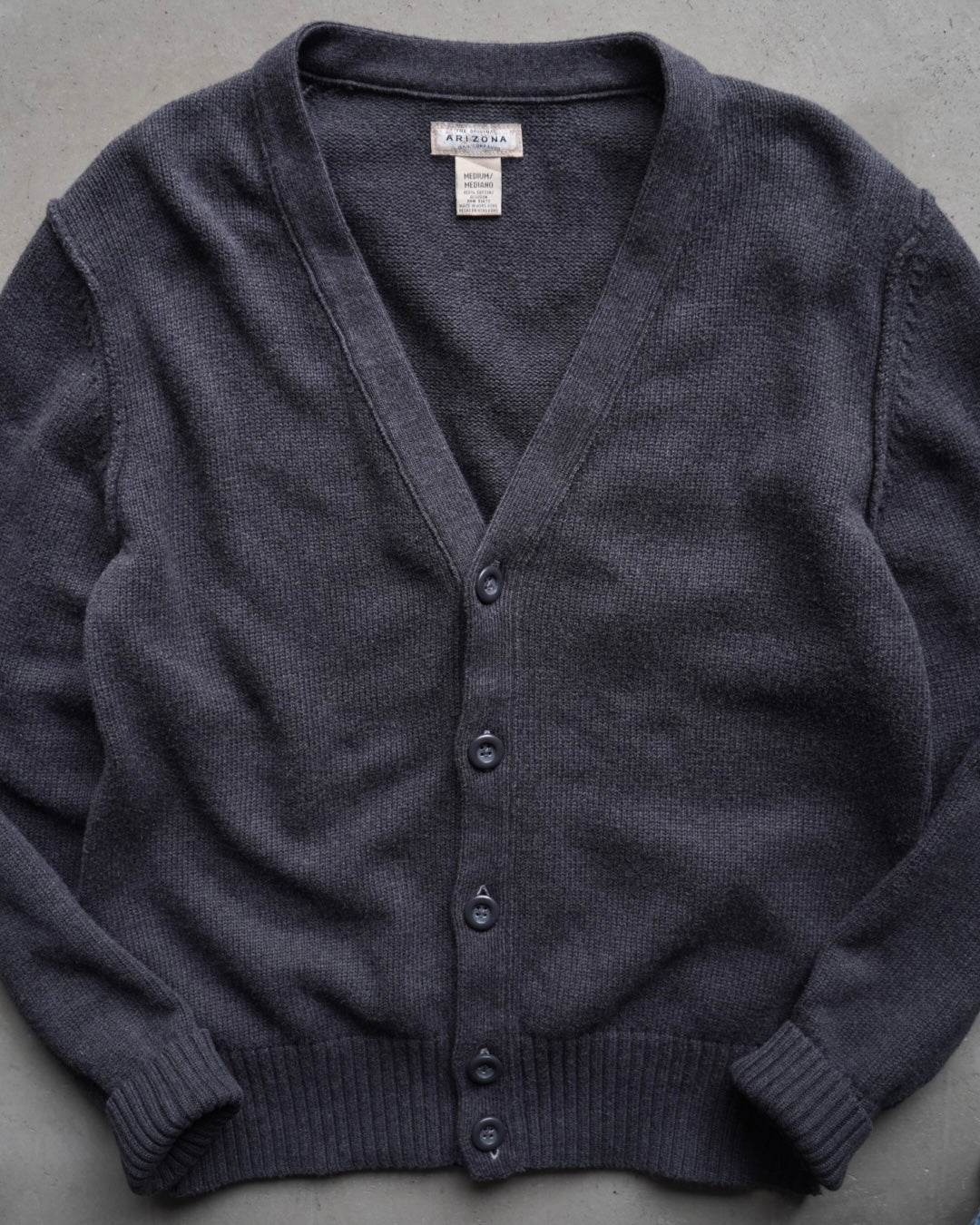 ARIZONA Inside-Out Design Cotton Cardigan
