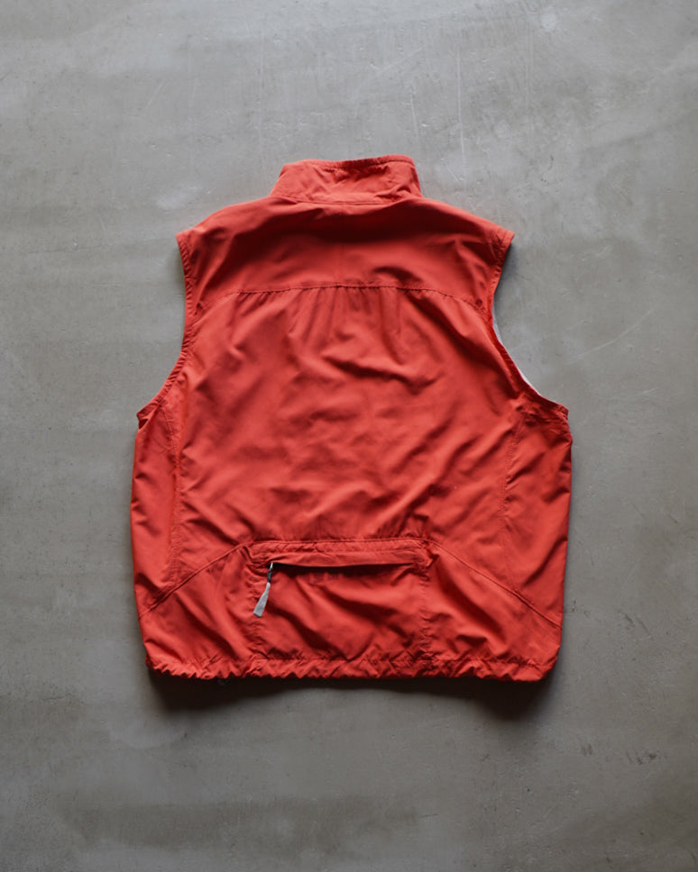 GAP nylon zip-up mesh lining vest