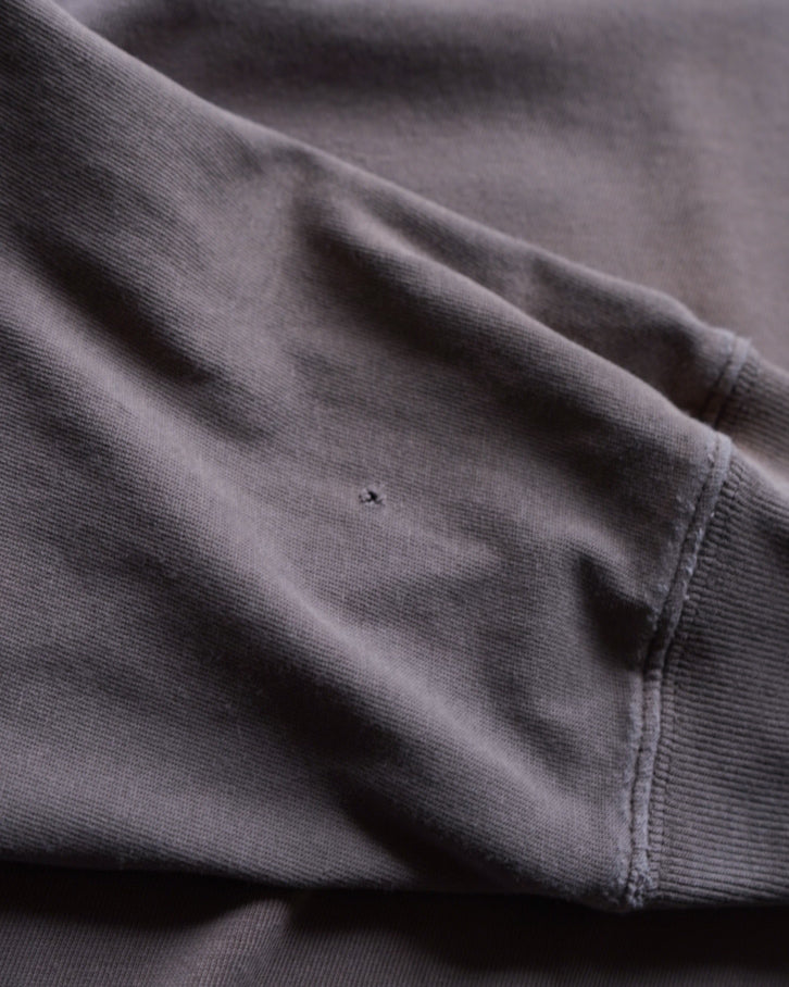 wool rich cotton sweat design long t-shirt