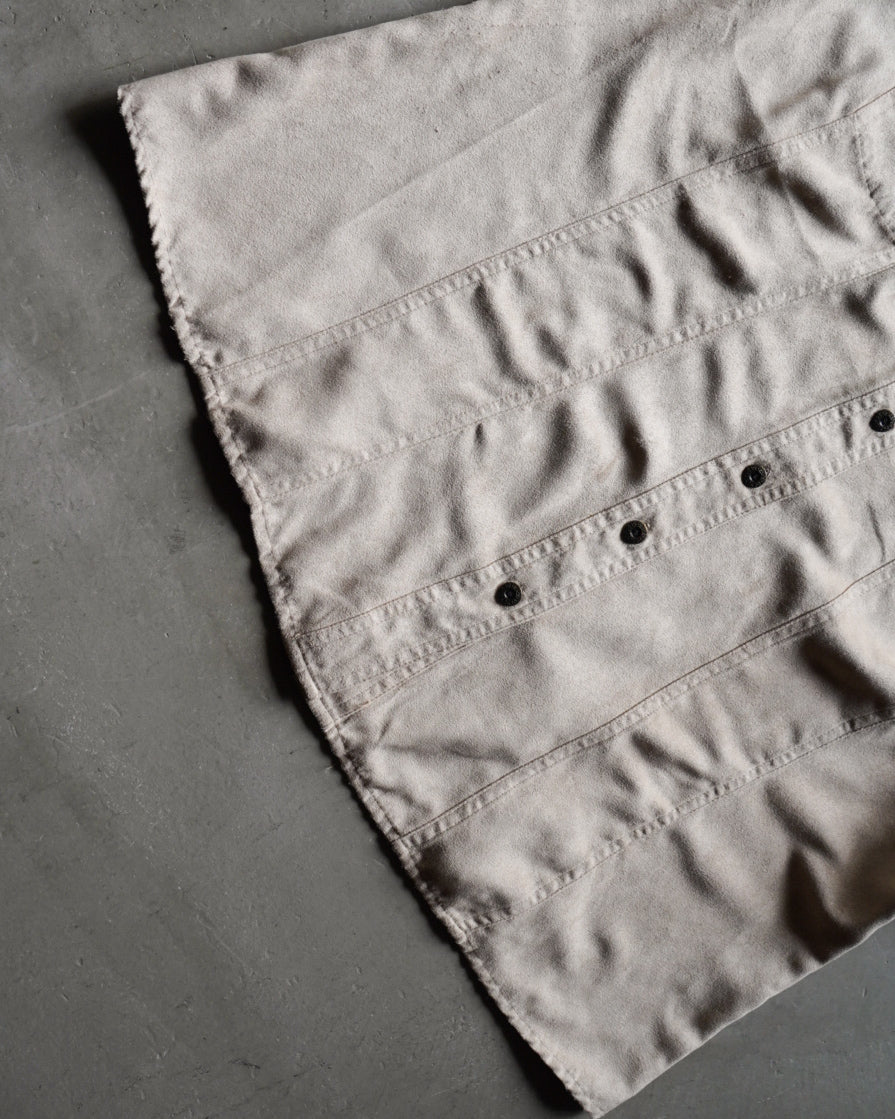 fake suède 2 Pockets design shirt