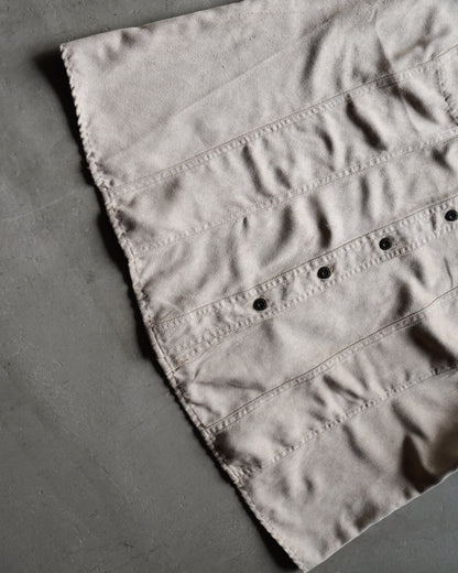 fake suède 2 Pockets design shirt