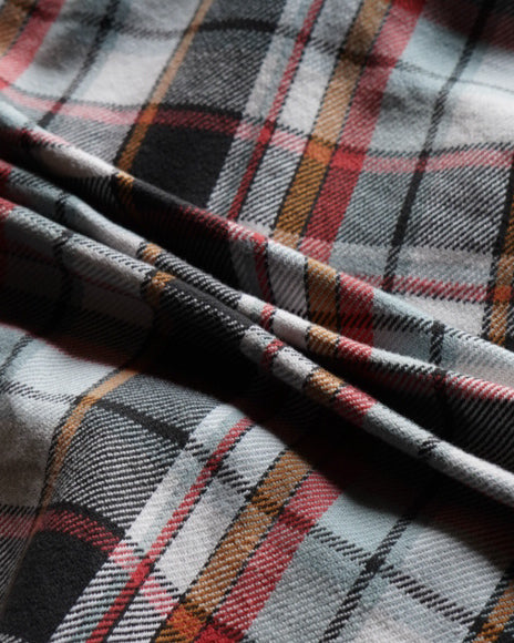 60s  FROSTPROOF cotton check flannel shirt