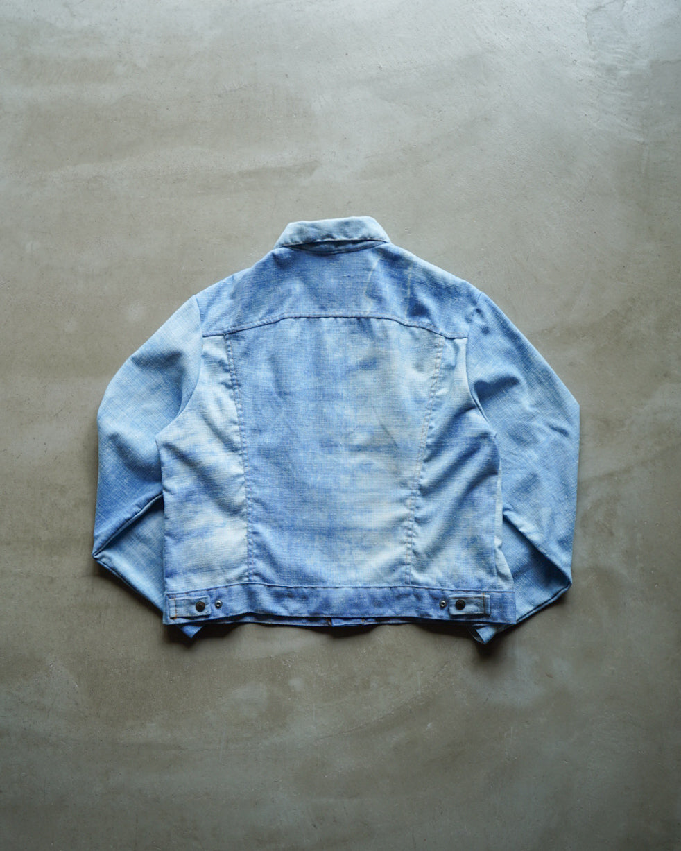 90s Levi's tie dyed cotton polyester tracker jacket