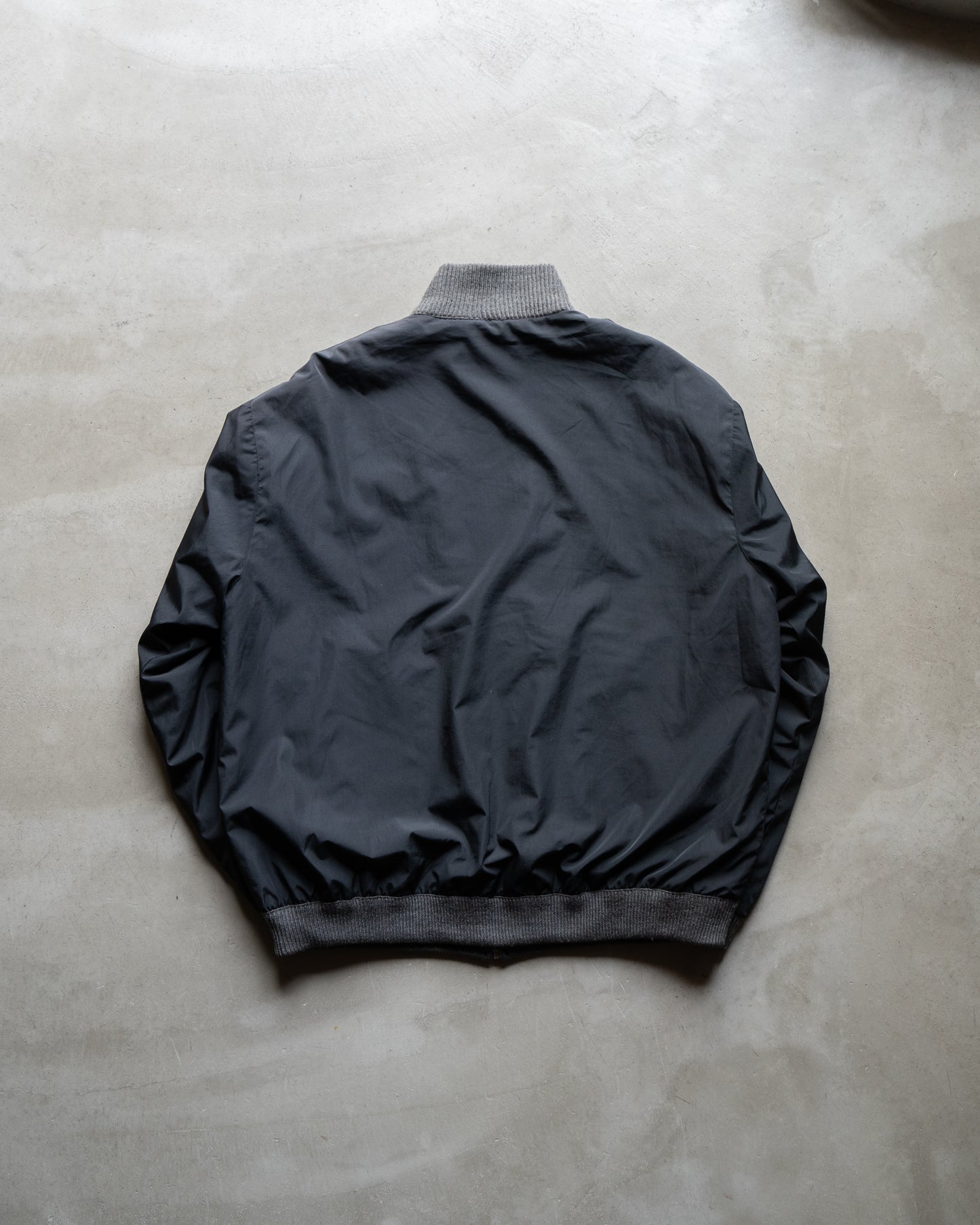 Old Stussy Wool Nylon Reversible Jacket