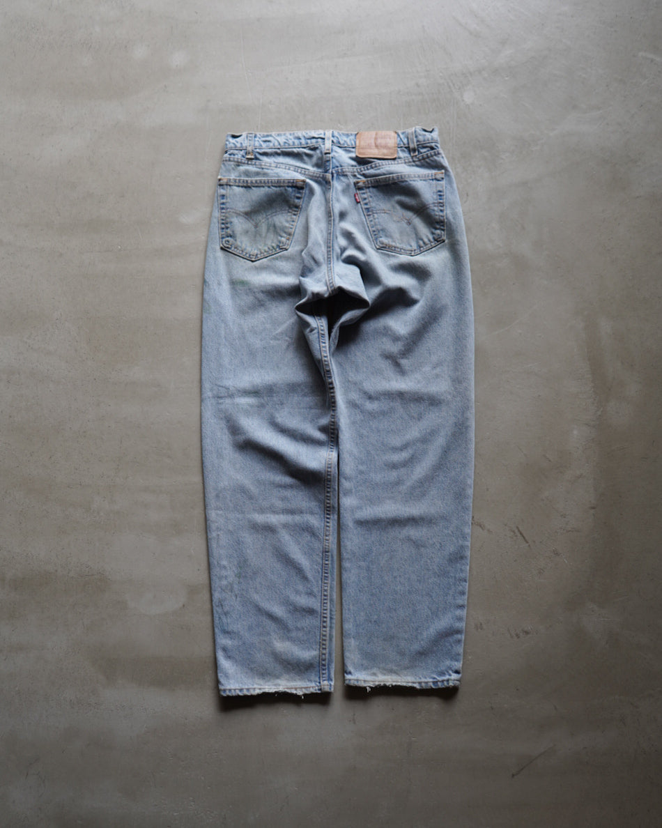 90s Levi's 550 denim pants made in USA