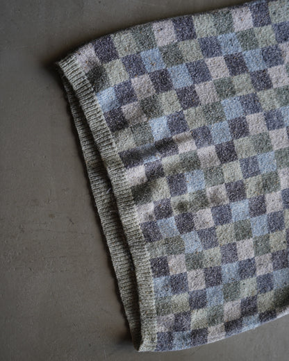 VITTADINI woman melange check design knit sweater