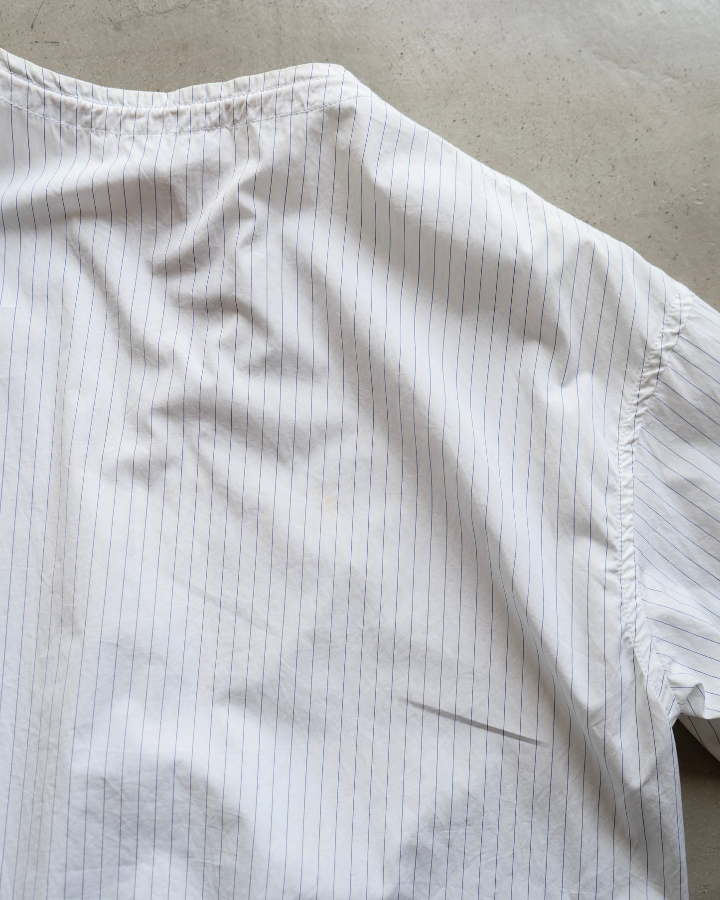 MADE IN ITALY MARNI stripe design short sleeve shirt