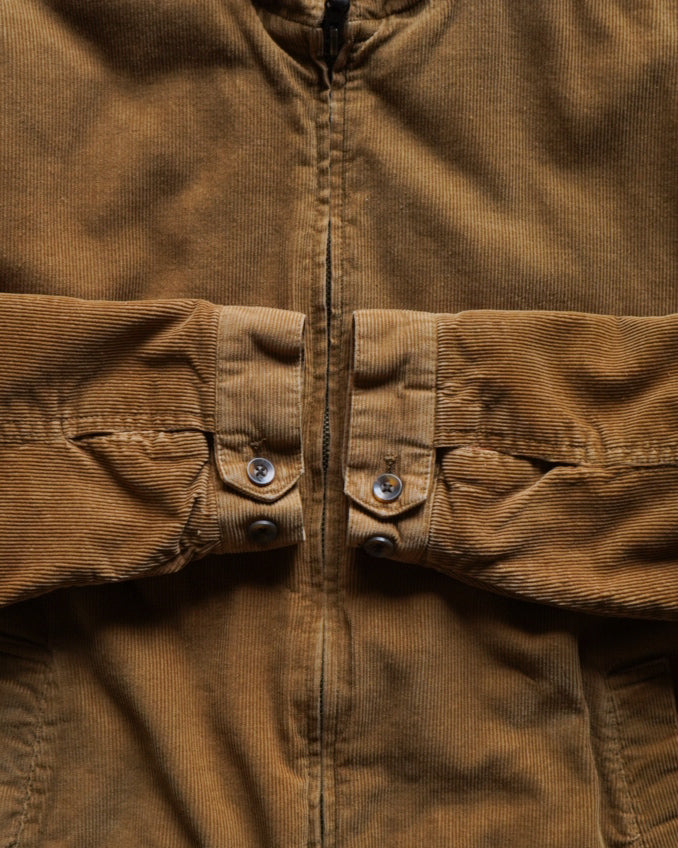 80s Corduroy padded jacket