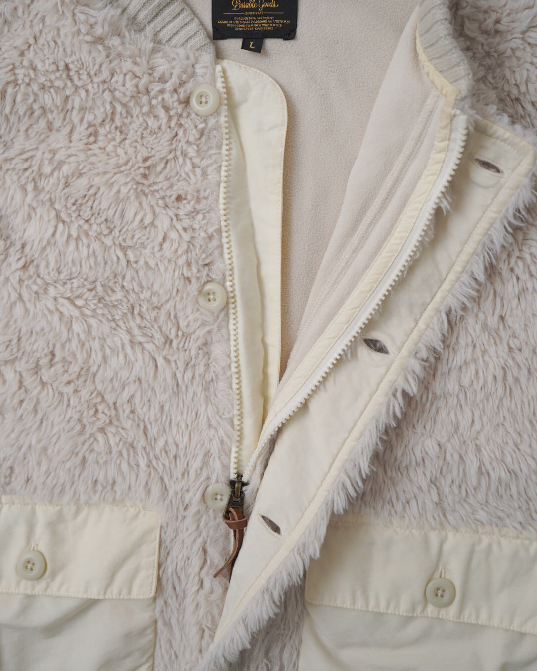 BURTON× DOUBLE GOODS switching design boa jacket