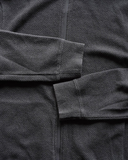 90s Perry Ellis thermal zip-up jacket