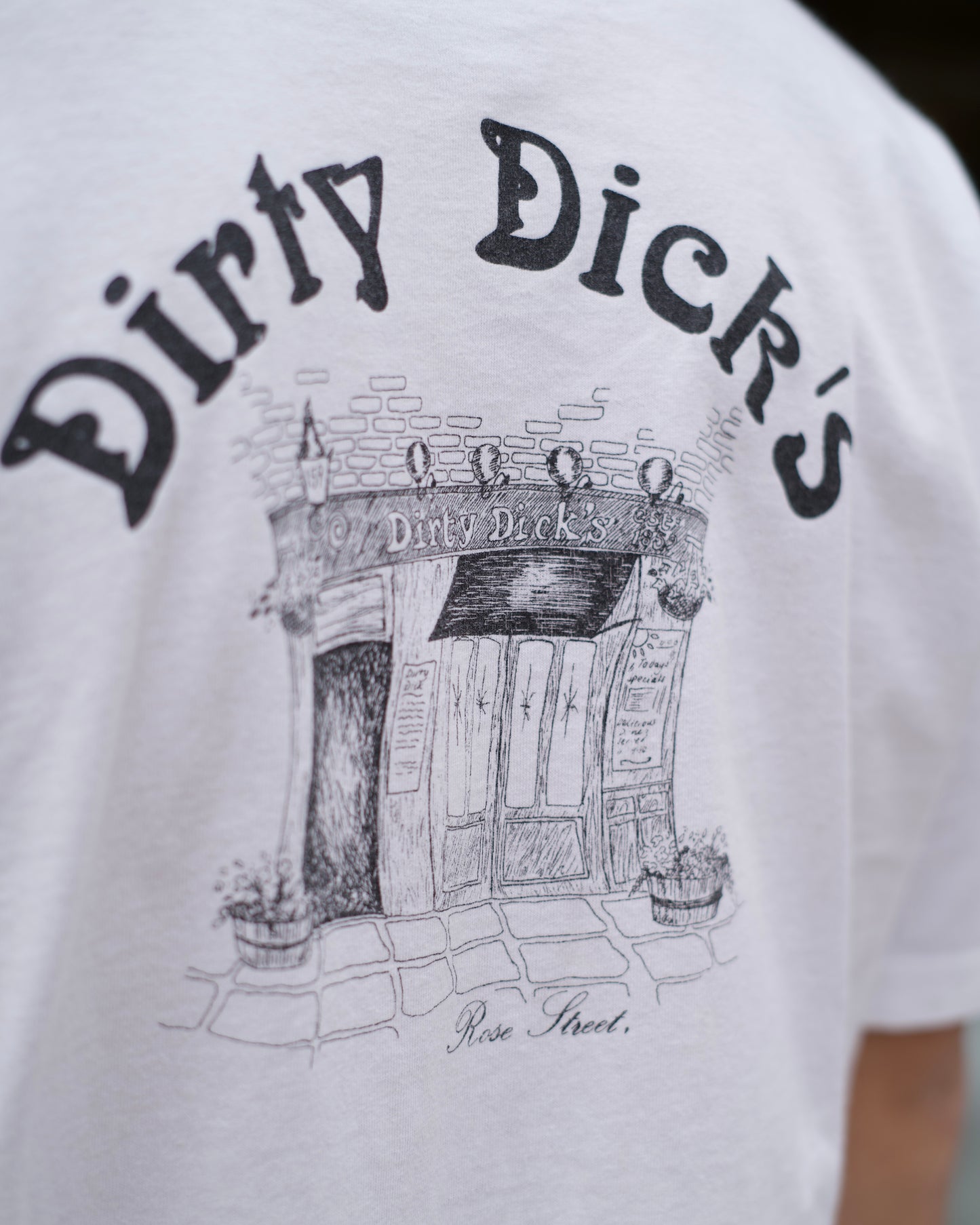 90's "Dirty Dick’s"  Message tee