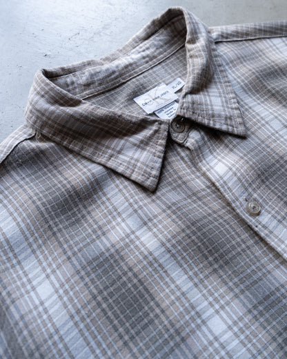 Calvin Klein Jeans viscose ombre check s/s shirts