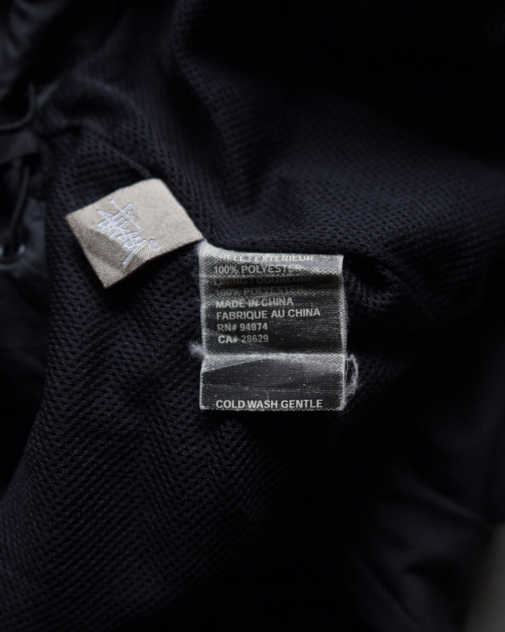 old stussy nylon coach jacket