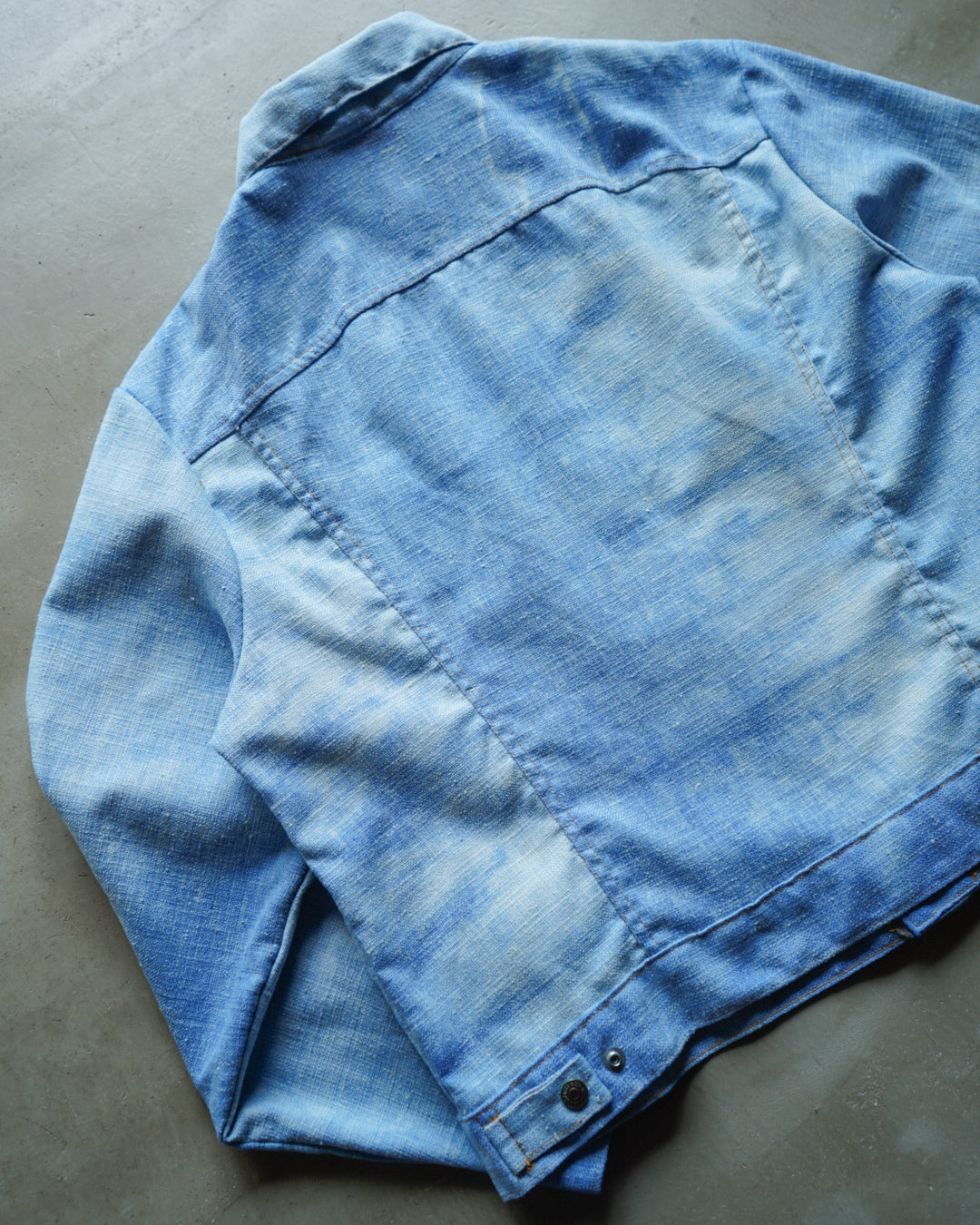 90s Levi's tie dyed cotton polyester tracker jacket