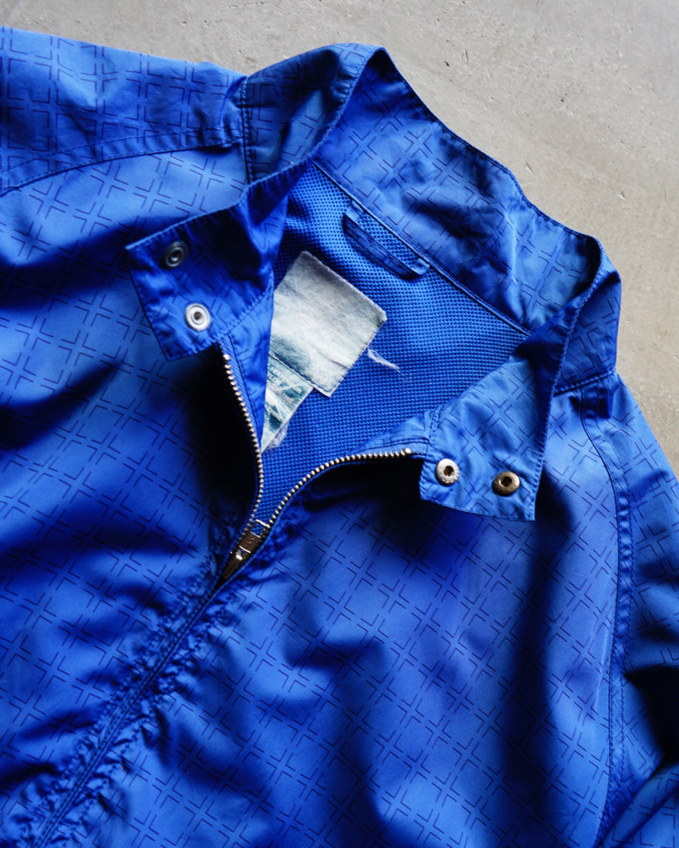 old stussy all pattern track nylon jacket