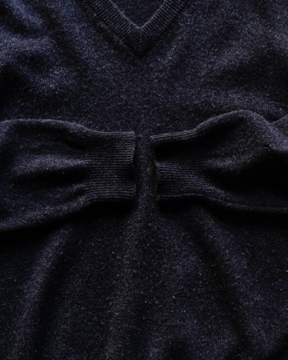 90s SEARS ROEBUCK AND CO. lamb wool v neck sweater
