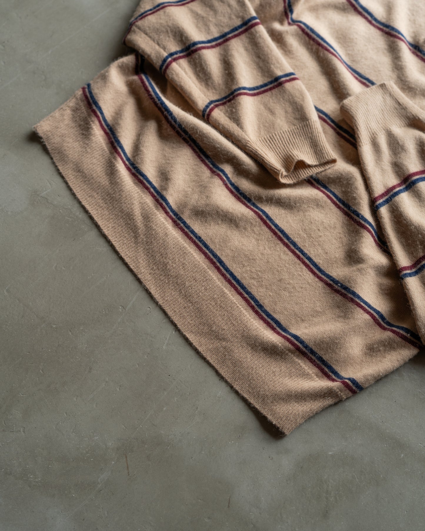 Christian Dior acrylic wool polo knit