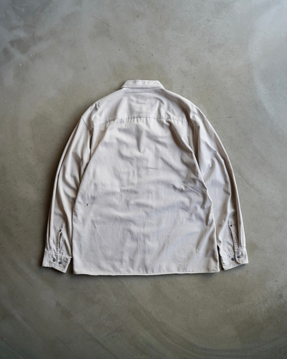 00's "OLD GAP" Off White Over Shirt