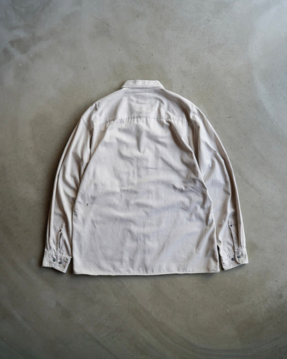 00's "OLD GAP" Off White Over Shirt