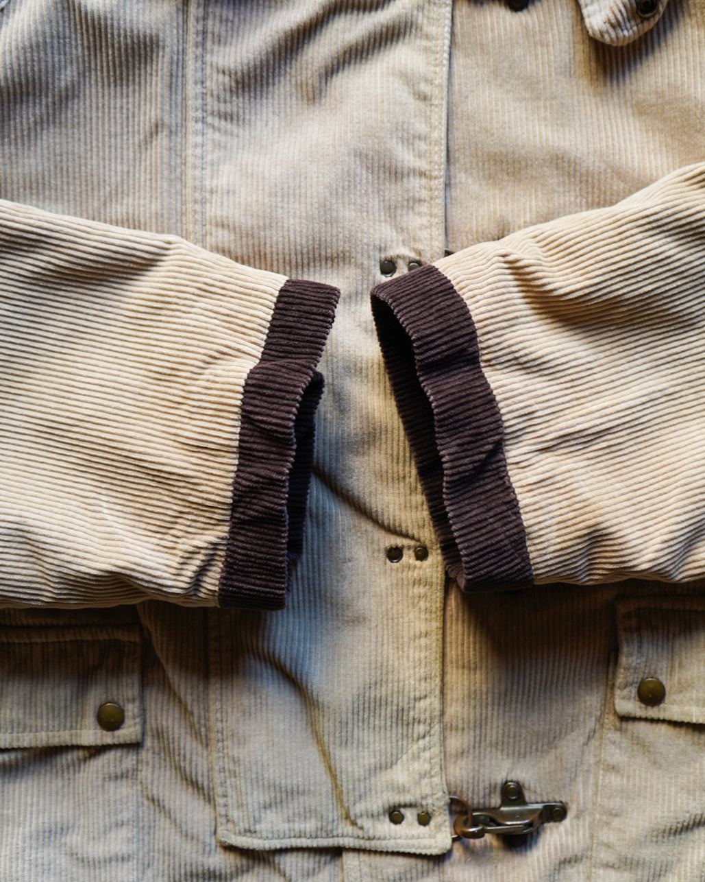 90s corduroy fireman jacket