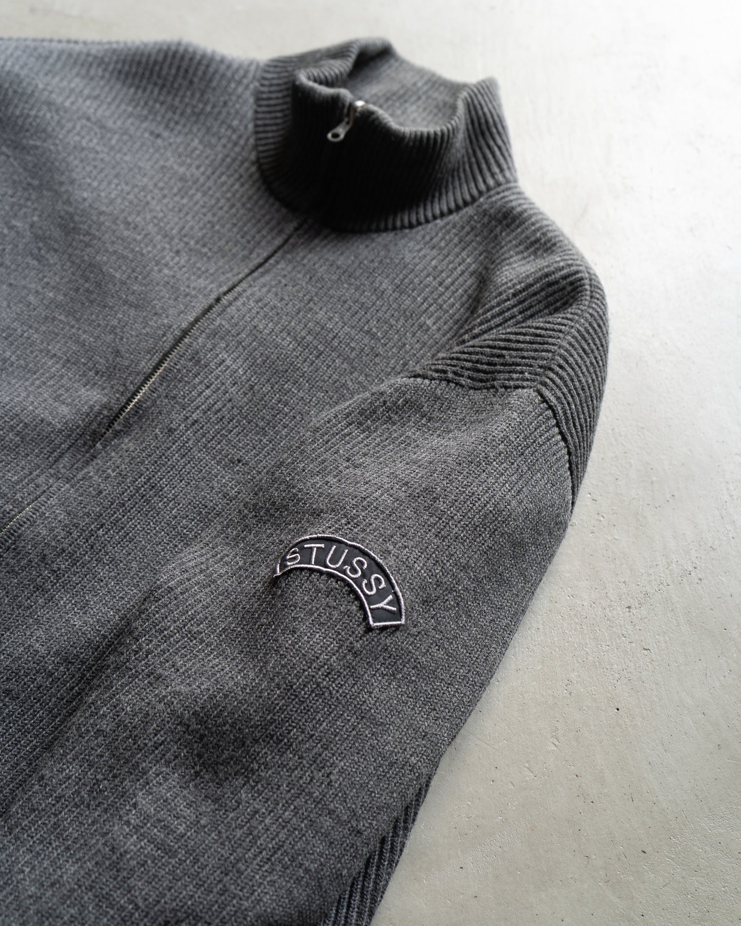 Old Stussy Wool Nylon Reversible Jacket