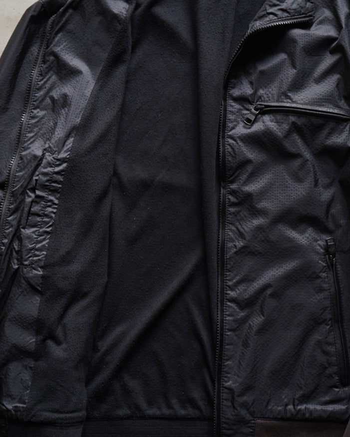 A|X ARMANI EXCHANGE nylon full zip blouson jacket