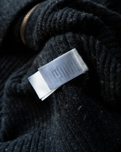 The North Face mixed materials drivers knit jacket