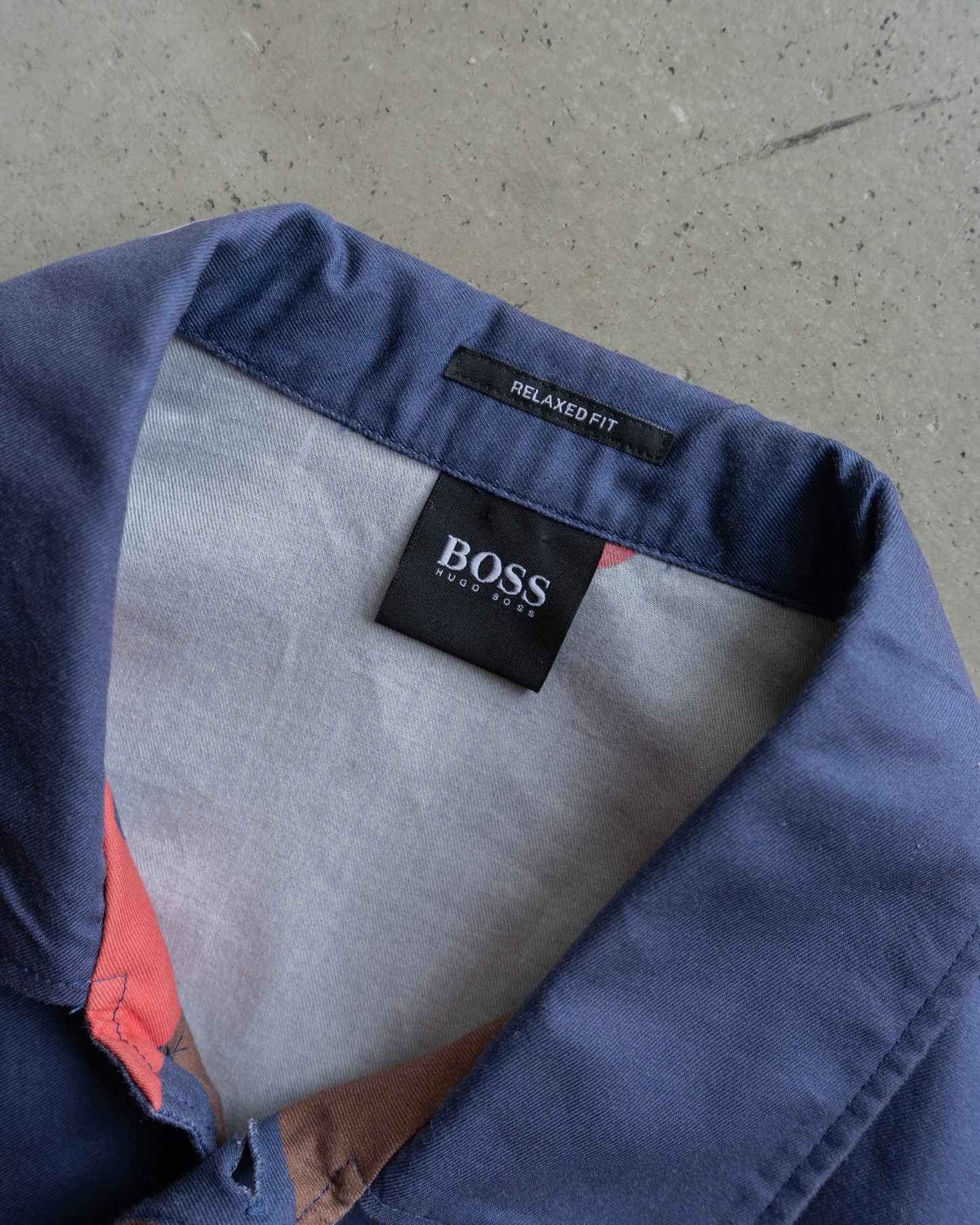 Hugo Boss Multi‑Color Abstract Camo Shirt