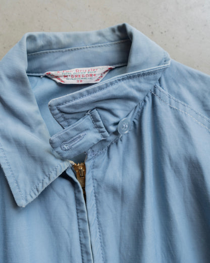 40's "McGREGOR" light blue drizzler Sport jacket