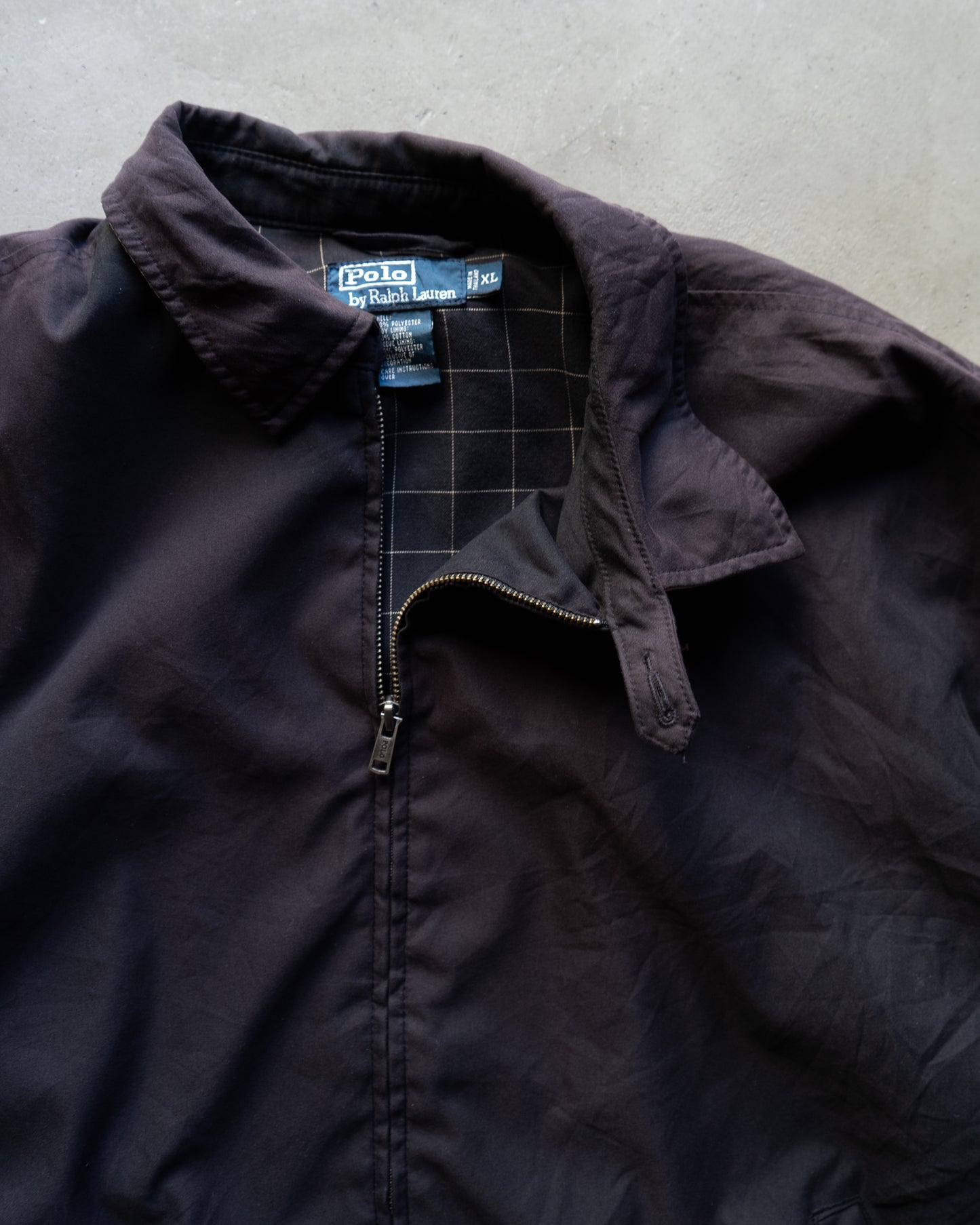 Ralph Lauren logo design sun faded swing top