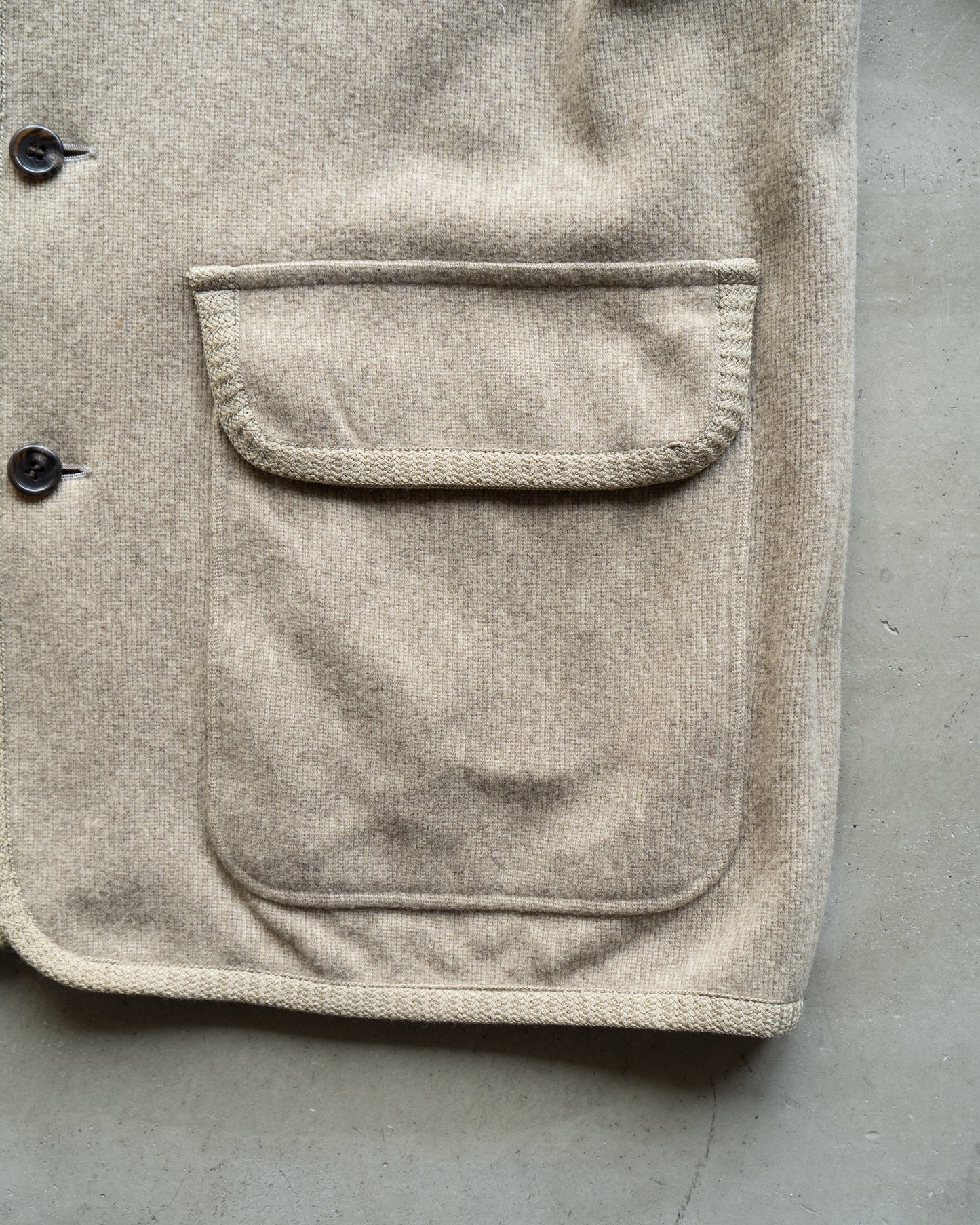 Christian Dior wool tyrolean design short coat