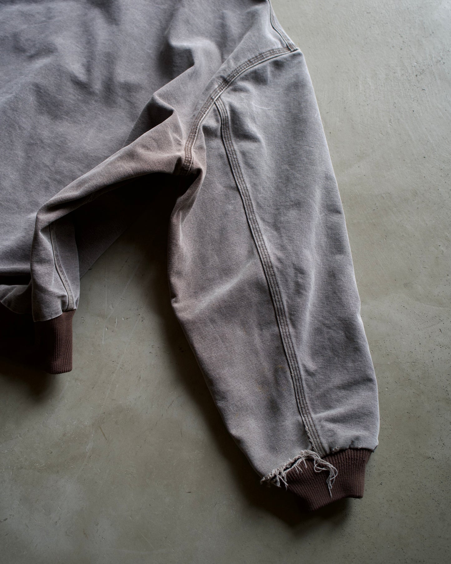 Carhatt Faded Destroyed Active Parka Jacket