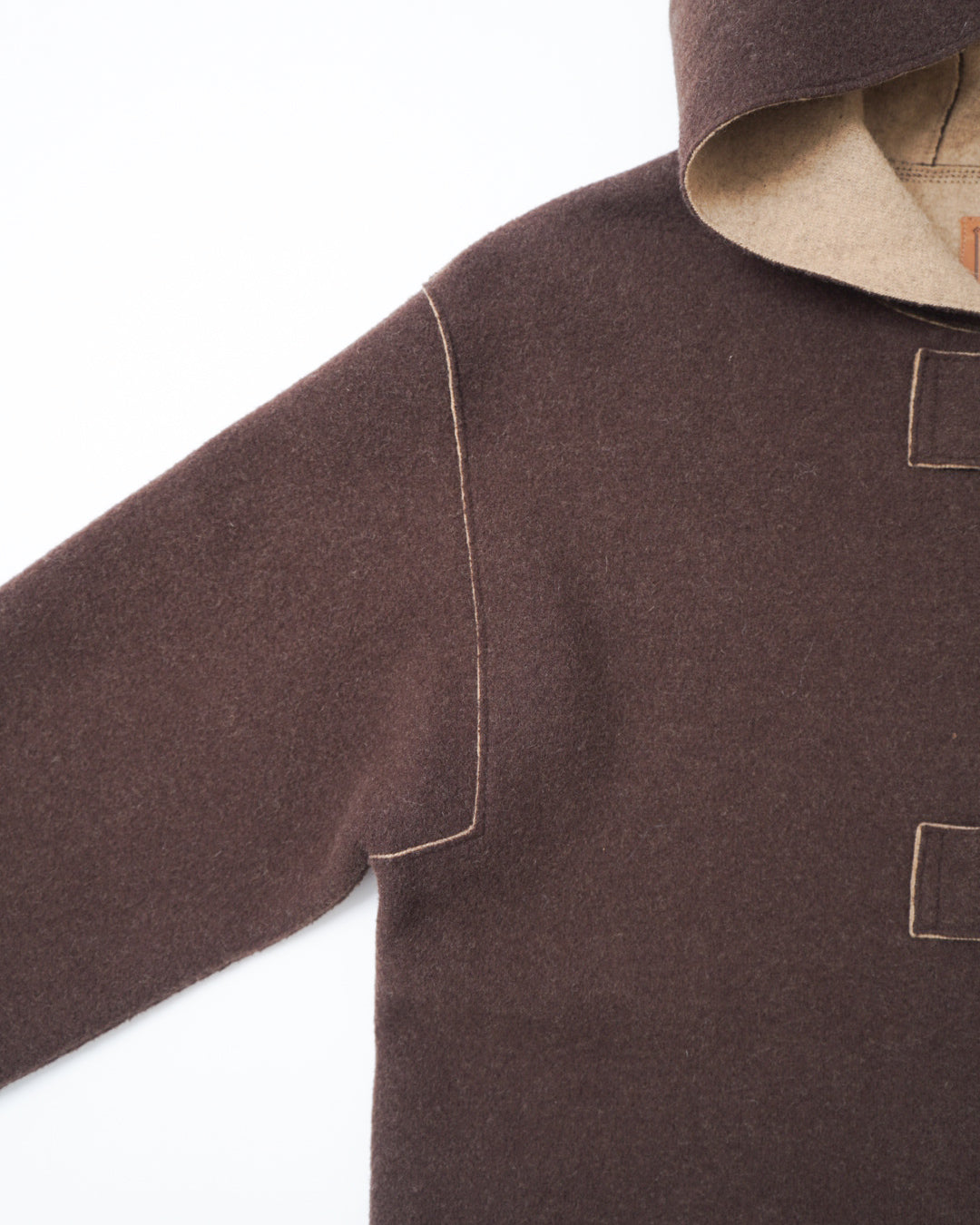 Ralph Lauren wool hooded toggle design jacket