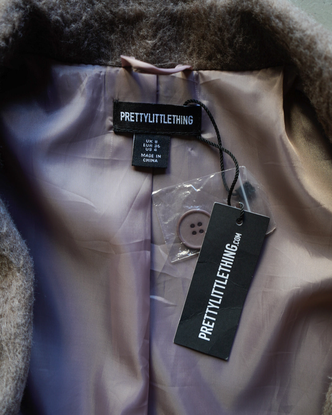 " ladies " shaggy tailored jacket