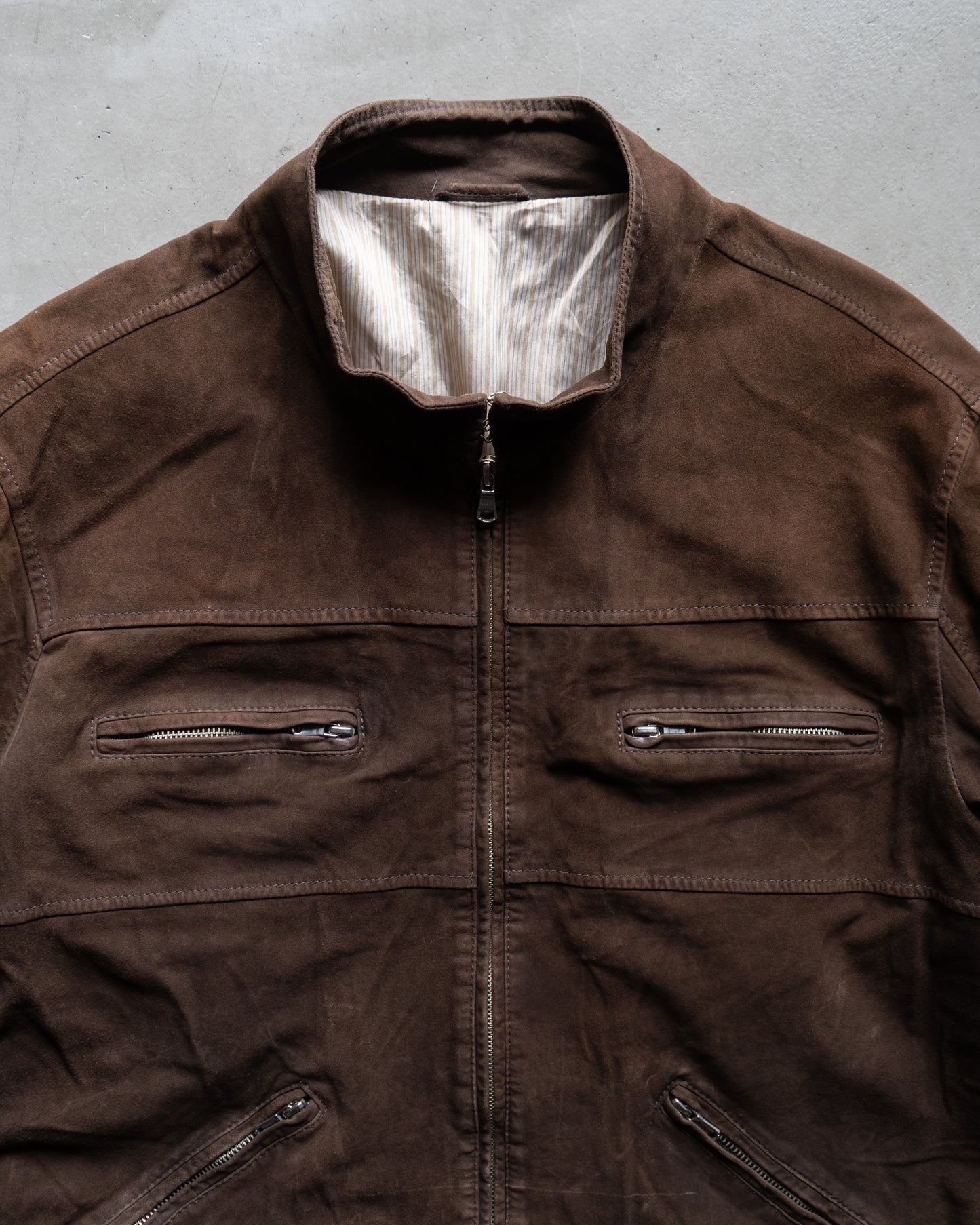 DESIREE suede leather jacket