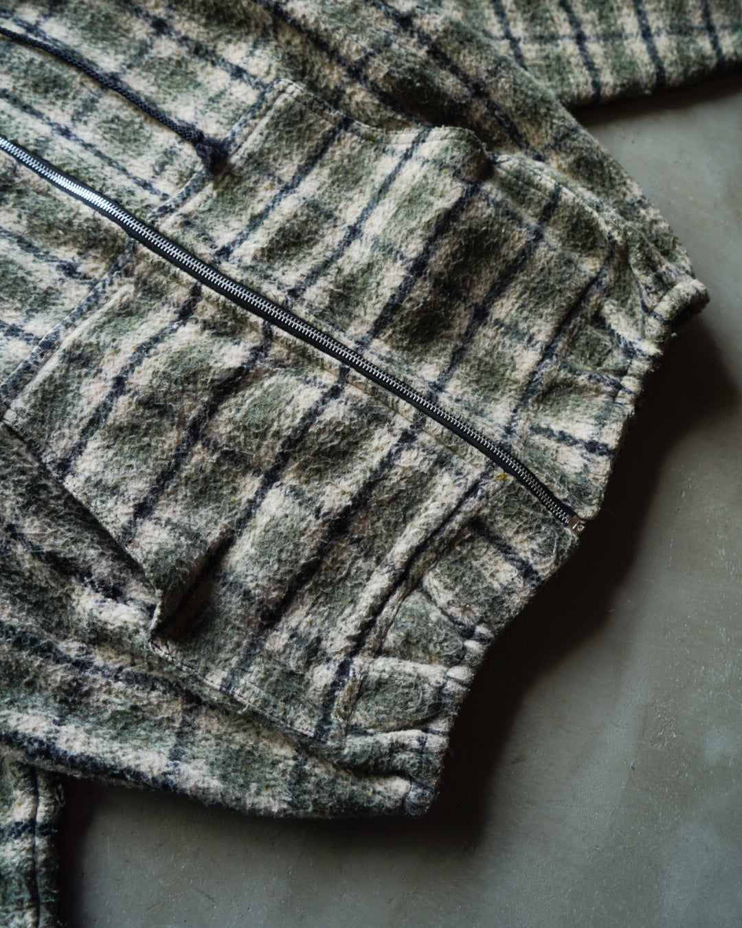 Earth Ragz check fleece design foodie jacket