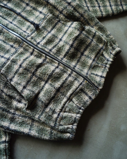 Earth Ragz check fleece design foodie jacket